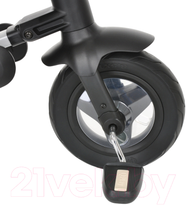 Трехколесный велосипед с ручкой QPlay Nova Plus / S700 (бежевый)