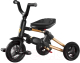 Миниатюра изображения товара Трехколесный велосипед с ручкой QPlay Nova Plus / S700 (черный/золото)