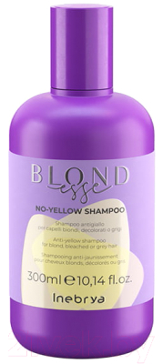 Оттеночный шампунь для волос Inebrya Blondesse No Yellow Антижелтый (300мл)