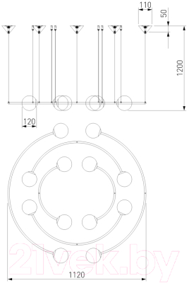 Люстра Bogate's 359/12