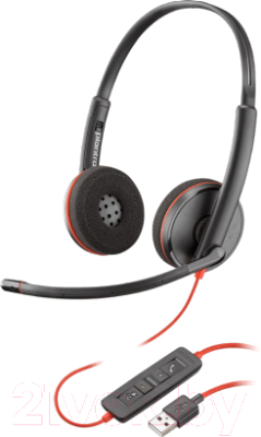 

Наушники-гарнитура Plantronics, Blackwire C3220 USB-A