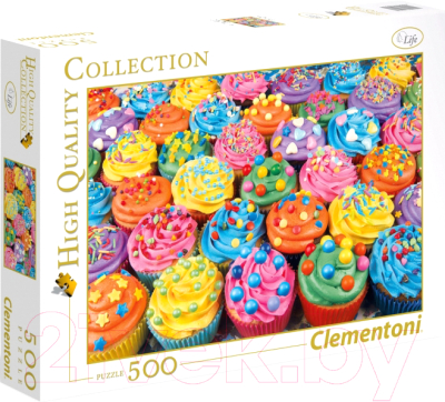 

Пазл Clementoni, Радужные капкейки 35057