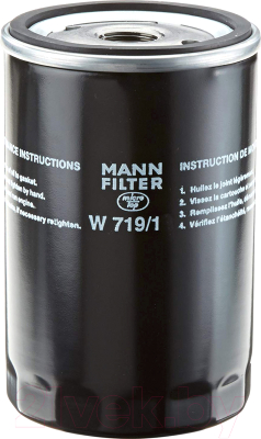 

Масляный фильтр Mann-Filter, W719/1