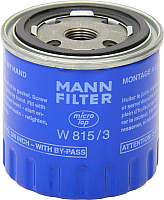 

Масляный фильтр Mann-Filter, W815/3