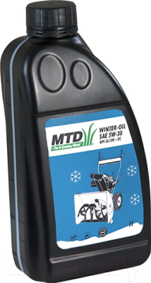 Снегоуборщик бензиновый MTD M61 с маслом SAE 5W-30 / 31A-62C2678