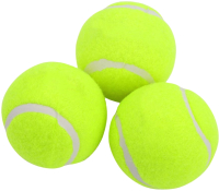 Набор теннисных мячей Sabriasport TB3 (3шт, желтый) - 