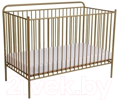 Детская кровать-трансформер Polini Kids Vintage 400 / 0002471.9 (бронзовый)