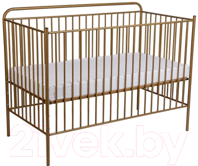 Детская кровать-трансформер Polini Kids Vintage 400 / 0002471.9 (бронзовый)