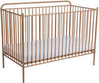 Детская кровать-трансформер Polini Kids Vintage 400 / 0002471.8 (золото) - 