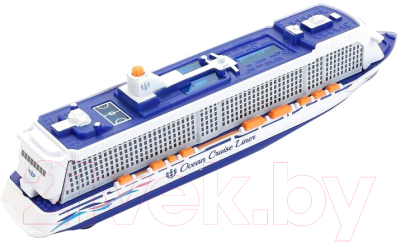 Корабль игрушечный Технопарк Круизный лайнер / SB-17-65-WB