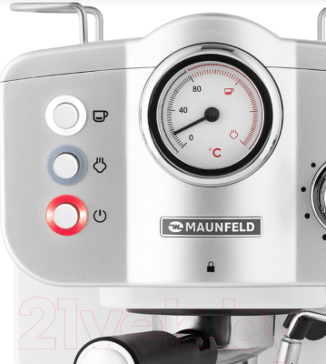 Кофеварка эспрессо Maunfeld MF-735WH Pro