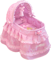 

Аксессуар для куклы DeCuevas Toys, Кроватка с козырьком для куклы Мария / 51123