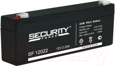Батарея для ИБП Security Force SF 12022 (12V/2.2Ah)