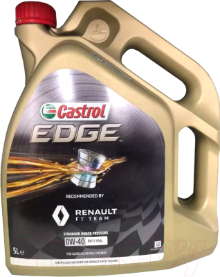Моторное масло Renault Castrol Edge 0W40 RN17 RSA / 7711943670 (5л)