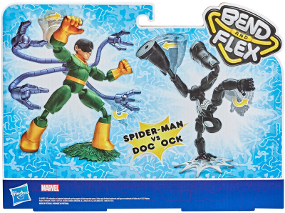 Набор фигурок коллекционных Hasbro Бенди Человек-паук против Доктора Октопуса / F02395L0