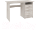 Письменный стол Кортекс-мебель Эльф 120-3ш (дуб монтерей) - 