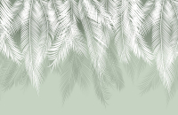 Фотообои листовые Citydecor Пальмовые листья (400x260, олива) - 