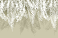Фотообои листовые Citydecor Пальмовые листья 2 (400x260, олива) - 