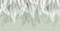 Фотообои листовые Citydecor Пальмовые листья (500x260, олива) - 