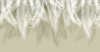 Фотообои листовые Citydecor Пальмовые листья 2 (500x260, олива) - 