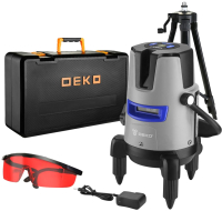 Лазерный уровень Deko DKLL02RB Pro Set 2 Premium / 065-0102-1 (кейс) - 