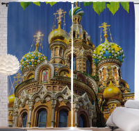 

Шторы JoyArty, Храм Божий / p_79796