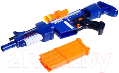 Бластер игрушечный Sima-Land Crash Gun с мягкими пулями / 6975589