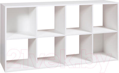 Стеллаж Мебель-Класс Куб-2 (белый)