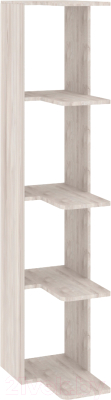 Стеллаж Кортекс-мебель КМ31 угловой (дуб монтерей)