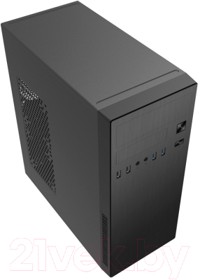 Корпус для компьютера PowerMan DA812BK 500W (черный)