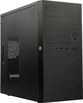 Корпус для компьютера PowerMan ES555 450W (черный) -