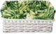 Корзина Natural House Tropics 340x250x150 / EW-82 S (белый) - 