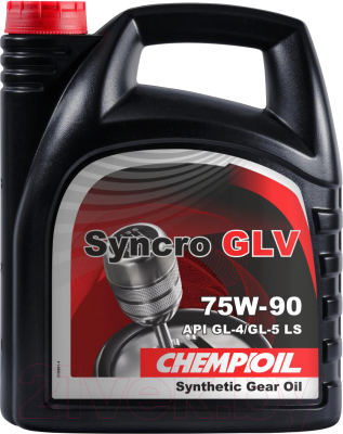 Изображение товара Трансмиссионное масло Chempioil Syncro GLV 75W90 / CH8801-4 (4л)