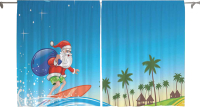 

Шторы JoyArty, Oxford DeLux Санта серфер / pox_20026