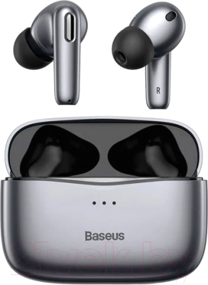 Беспроводные наушники Baseus Simu ANC True Wireless Earphones S2 / NGS2-0G (серый)