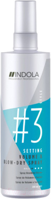 Спрей для укладки волос Indola Innova №3 Volume & Blow-dry Spray (300мл)
