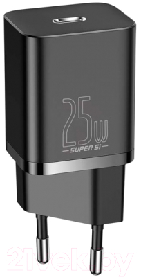 Зарядное устройство сетевое Baseus Super Si 1C Sets 25W / TZCCSUP-L01 (черный)