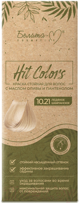 Гель-краска для волос Белита-М Hit Colors 10.21  (ледяное шампанское)