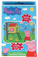 

Набор алмазной вышивки MultiArt, Свинка Пеппа / AM10X15-PP