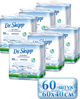

Набор пеленок одноразовых детских Dr.Skipp, Dry Line 60x40