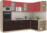 

Готовая кухня Интерлиния, Мила 1.68x2.8 правая