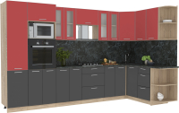 

Готовая кухня Интерлиния, Мила 1.68x3.4 правая