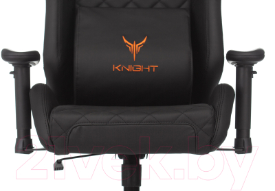 Изображение товара Кресло геймерское Бюрократ Knight Explore (черный ромбик/экокожа)