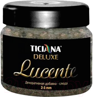 Добавка для краски Ticiana Deluxe Lucente (100г, серебристо-белый)
