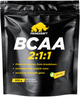 Аминокислоты BCAA Prime Kraft 2:1:1 (500г, без вкуса) - 