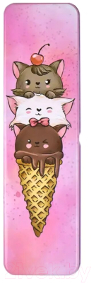 Пенал Феникс+ Коты-мороженое 53879