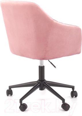 Кресло офисное Halmar Fresco (розовый)