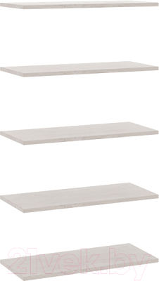 Комплект полок для корпусной мебели ТриЯ Лофт тип 1 800 (дуб крафт белый)