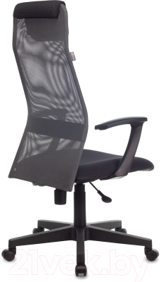 Кресло офисное Бюрократ KB-8/ TW-04 TW-12 (темно-серый/сетка)