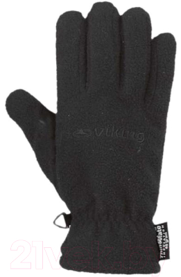 Перчатки лыжные VikinG Comfort 2021-22 / 130/08/1732-09 (р.7, черный)